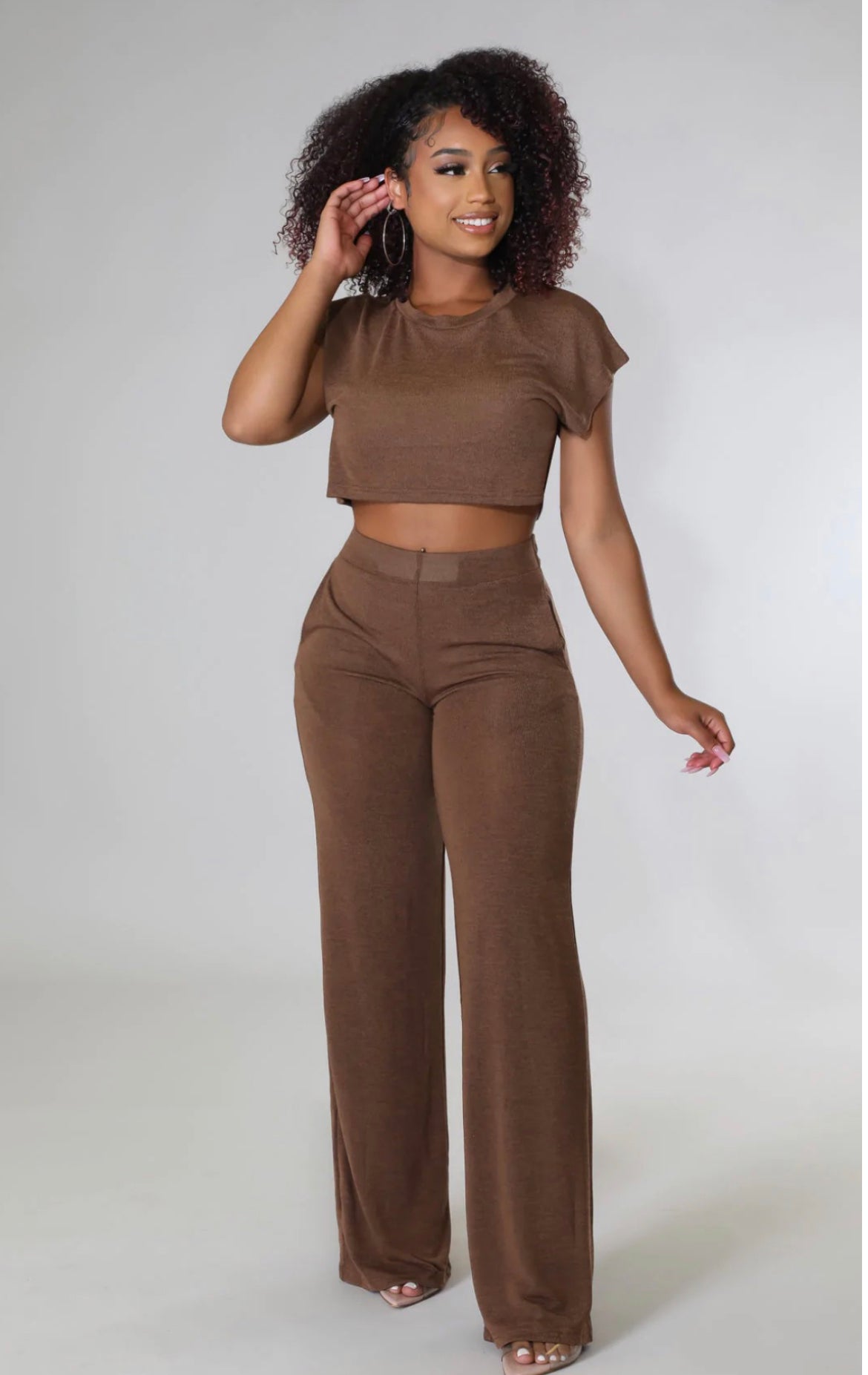 Mocha Casual Set