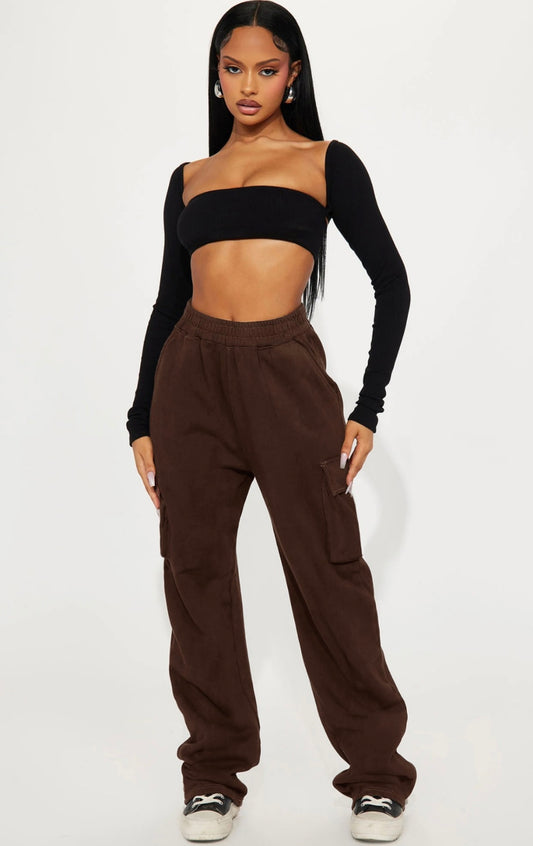 Cozy Joggers (Chocolate)