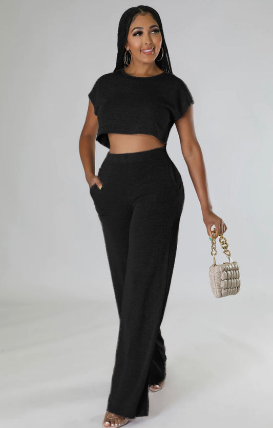 Black Casual Set