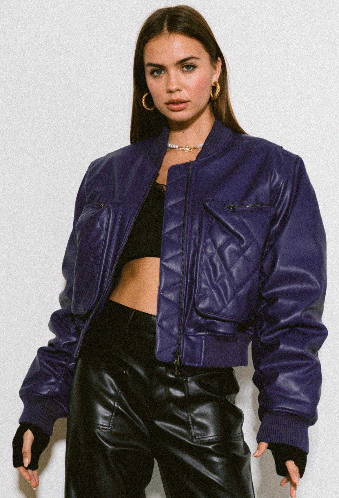 So Bomb Leather Jacket