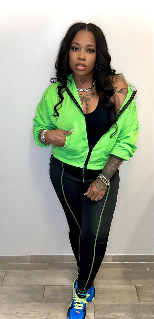 Lime Tracksuit