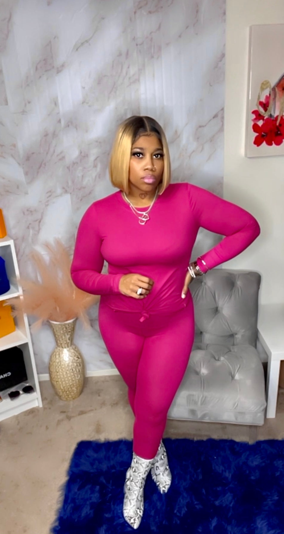 Long Sleeve Lounge Set
