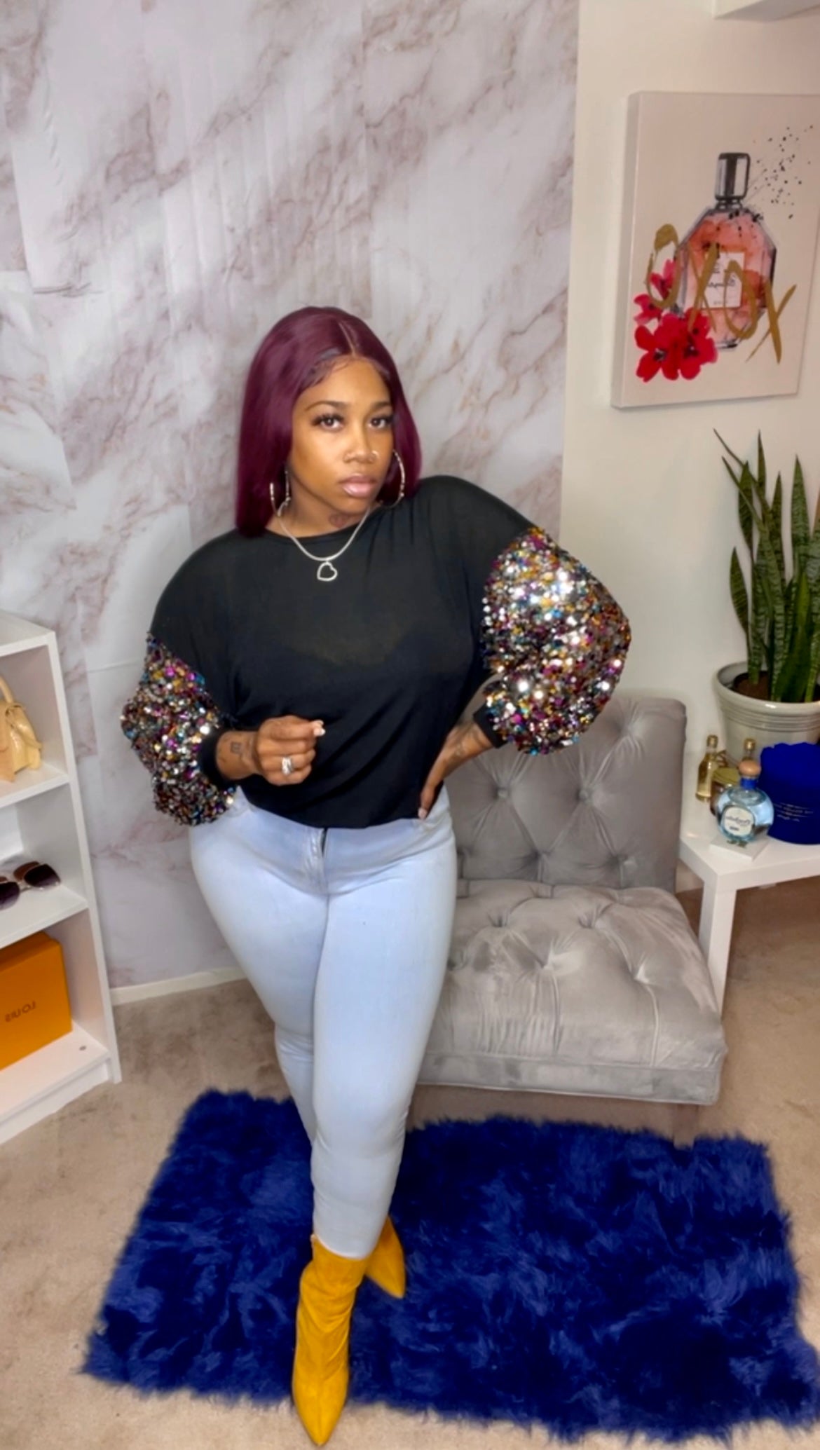 Sequins Sweater