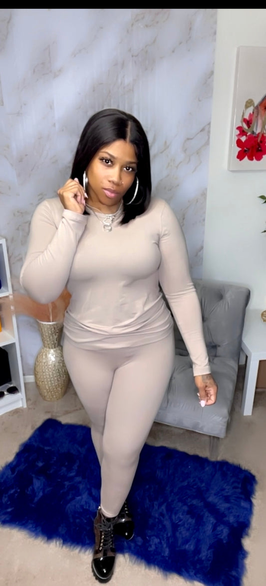Long Sleeve Lounge Set